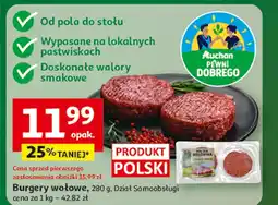 Auchan Burgery Pewni Dobrego oferta
