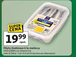 Auchan Filety śledziowe oferta