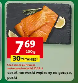 Auchan wędzony Łosoś oferta