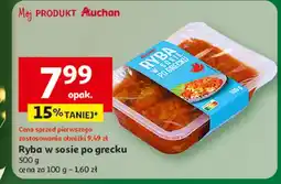 Auchan Ryba po grecku oferta