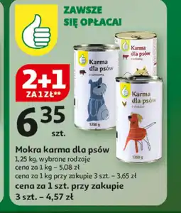 Auchan dla psa Karma oferta
