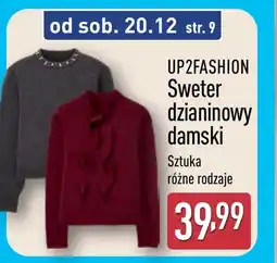 ALDI Sweter damski Up2Fashion oferta