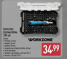 ALDI Zestaw bitów Workzone oferta