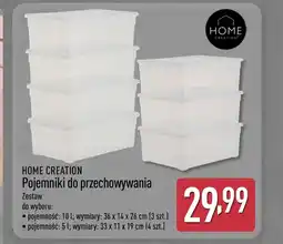 ALDI Pojemnik do przechowywania Home Creation oferta