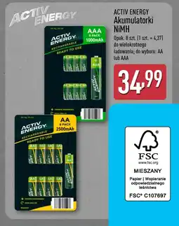 ALDI Akumulatorek Activ Energy oferta