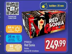 ALDI Fajerwerki wyrzutnia Pyroco oferta