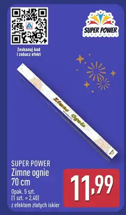 ALDI Zimne ognie Super Power oferta