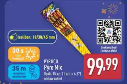 ALDI Zestaw rakiet Pyroco oferta