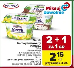 Carrefour Market Serek homogenizowany Piątnica oferta