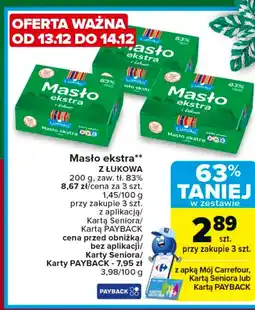 Carrefour Market Masło Lumiko oferta