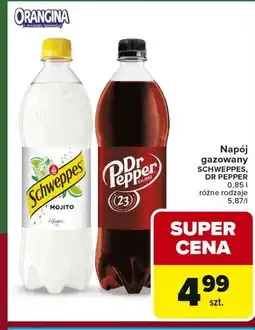 Carrefour Market Napój gazowany Schweppes oferta