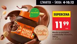 Biedronka Masło orzechowe z czekoladą Vitanella 350g oferta