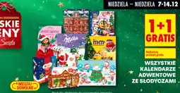 Biedronka Wszystkie kalendarze adwentowe ze słodyczami oferta