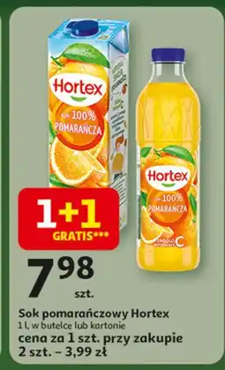 Auchan Sok pomarańczowy Hortex oferta