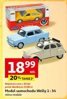 Auchan Samochód 1:34 Welly oferta