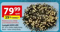 Auchan Lampki 600 led oferta