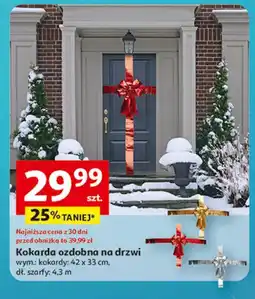 Auchan Kokarda na drzwi 33 x 42 cm oferta