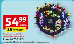Auchan Lampki 250 led oferta