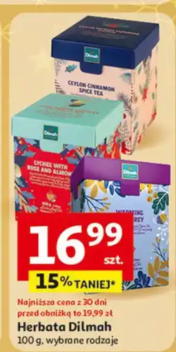 Auchan Herbata warming Dilmah oferta