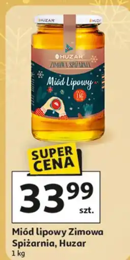 Auchan Miód lipowy Huzar oferta