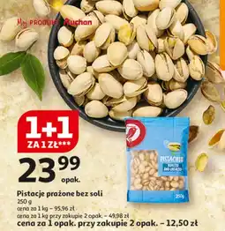 Auchan Pistacje niesolone Auchan oferta