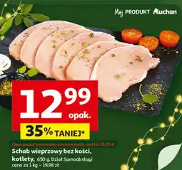 Auchan Schab bez kości kotlety Auchan Różnorodne (Logo Czerwone) oferta