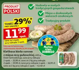Auchan Kiełbasa biała Auchan Pewni Dobrego oferta