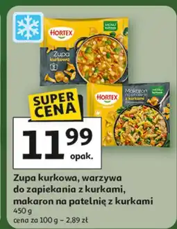 Auchan Makaron na patelnię z kurkami Hortex oferta