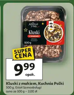 Auchan Kluski z makiem Kuchnia Polki oferta