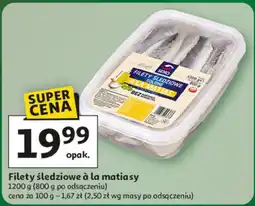Auchan Filety śledziowe a'la matias Seko oferta