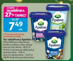 Auchan Ser feta z bazylią i oregano Arla Apetina oferta