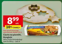 Auchan Ciasto na pierniki Henglein oferta