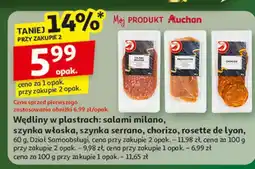 Auchan Salami rosette de lyon Auchan oferta