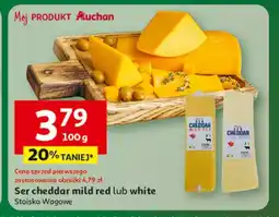 Auchan Ser cheddar white Auchan oferta