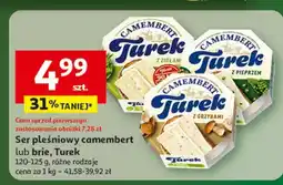 Auchan Camembert z pieprzem Turek oferta