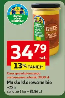 Auchan Masło klarowane ghee Auchan Pewni Dobrego oferta