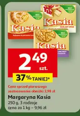 Auchan Margaryna Kasia Ekstra Maślany Smak oferta