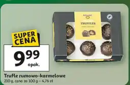 Auchan Trufle słony rum-karmel Dan Cake oferta
