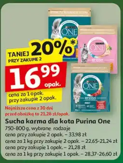 Auchan Karma dla kota junior Purina One oferta