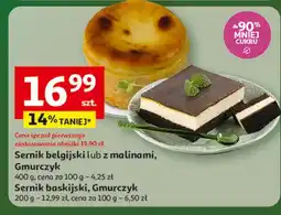 Auchan Sernik baskijski bez cukru Gmurczyk oferta