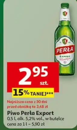 Auchan Piwo Perła Export oferta