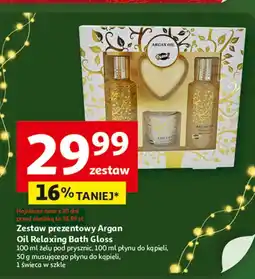 Auchan Zestaw prezentowy argan oil oferta