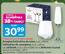 Auchan Szklanki ardea 470 ml Bohemia oferta