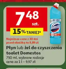 Auchan Płyn do wc atlantic Domestos oferta