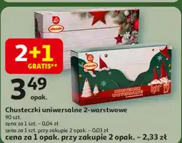 Auchan Chusteczki higieniczne light oferta