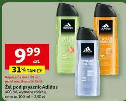 Auchan Żel pod prysznic Adidas Men Power Booster oferta