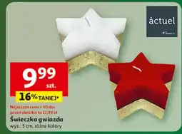 Auchan Świeczka gwiazda 5 cm Actuel oferta