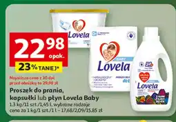 Auchan Kapsułki do prania bieli i kolorów Lovela Baby oferta