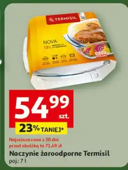 Auchan Naczynia żaroodporne 7l Termisil oferta