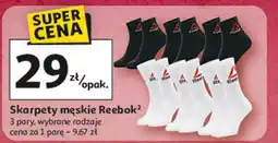 Auchan Skarpety męskie Reebok oferta